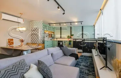 Residencial be design, apto disponivel para venda com 65m², 01 dorm e 01 vaga