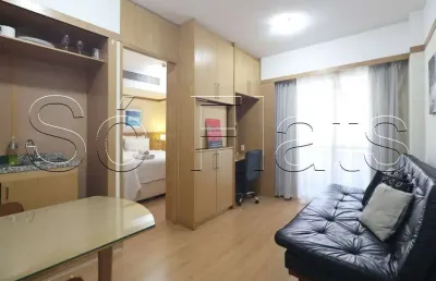 Flat paulista classic disponível para venda com 25m², 01 dormitório e 01 vaga de garagem