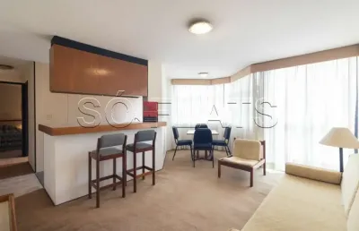 Flat no baden baden disponível para locação com 54m², 01 dormitório e 01 vaga de garagem