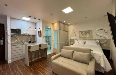 Flat disponível para locação no wyndham sp paulista contendo 27m², 1 dormitório e 1 vaga de garagem.