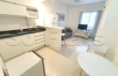 Flat disponível para locação no jardim paulista, próximo ao shopping pamplona e  av 9 de julho.