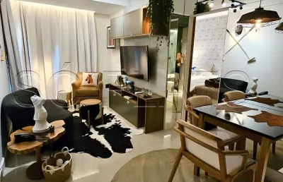 Flat estanplaza nações unidas, disponível para venda com 40² e 01 vaga de garagem