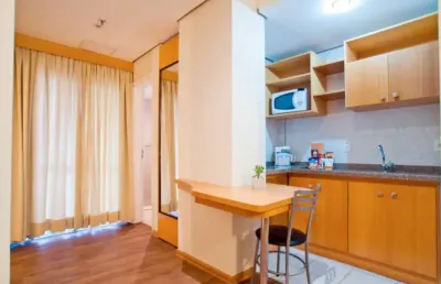Apartamento blue tree santo andré com 44m², 1 dormitório e 1 vaga para locação.