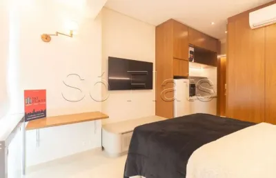 Studio disponível para locação em moema contendo 27m² e 1 dormitório.
