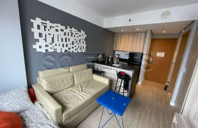 Apto comfort alphaville com 1 dormitório disponível para locação, possui fácil acesso a são paulo