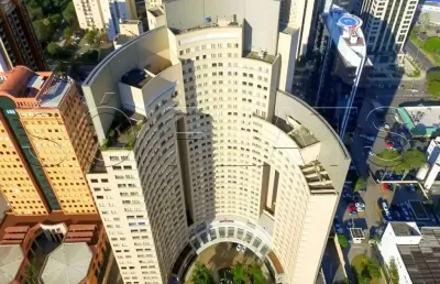 Flat radisson alphaville 30m² 1 dormitório 1 vaga para investimento no pool.