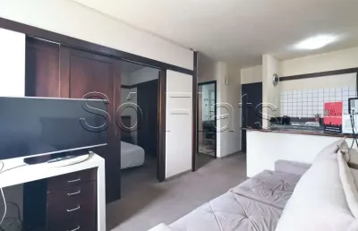 Flat quality alphaville disponível para venda com 39m², 01 dormitório e 01 vaga de garagem