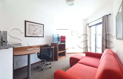 Apartamento no space valley disponível para locação com 36m², 1 dormitório e 1 vaga de garagem