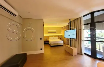 Apto address faria lima disponível para locação com 42m², 01 dormitório e 01 vaga de garagem