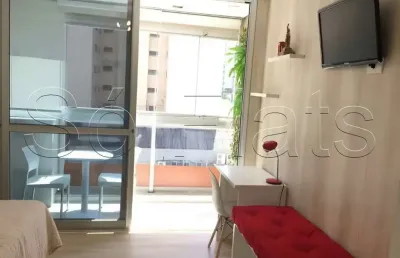 Studio universo augusta, apto com 22m² e 1 dorm para locação na rua augusta,  totalmente equipado.