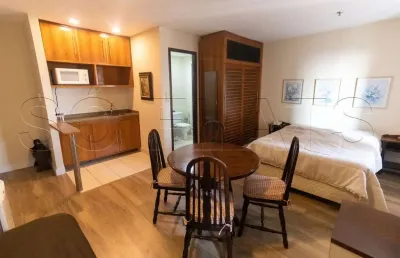 Flat wyndham são paulo paulista disponível para venda com 27m², 1 dormitório e 1 vaga de garagem