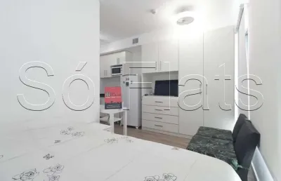 Flat estilo studio disponível para venda com 20m² e 1 dormitório próx do hospital são paulo.