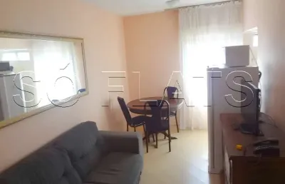 Flat são paulo suíte service disponível para venda com 35m² e 01 vaga de garagem