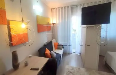 Flat blue tree premium verbo divino disponível para venda com 30m², 01 dormitório e 01 vaga