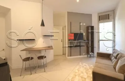 Apto no stagium studio, disponível para locação contendo 35m², 1 dormitório e 1 vaga de garagem.