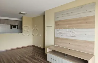 Residencial via ibirapuera para locação com 73m² com 2 dormitórios e 1 vaga