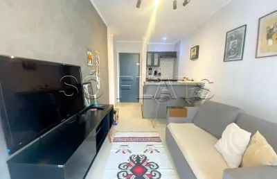 Apto moema top life, apto disponível para locação com 37m², 01 dorm e 01 vaga de garagem