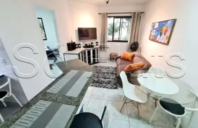 Flat disponível para locação próximo ao shopping frei caneca, parque augusta e av 9de julho.