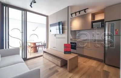 Apto no d'oru vila nova conceição contendo 46m², 1 dormitório e 1 vaga disponível para locação.