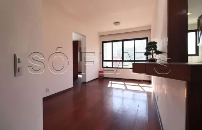 Apto no usa morumbi com 48m², 2 dormitórios e 1 vaga de garagem disponível para locação.