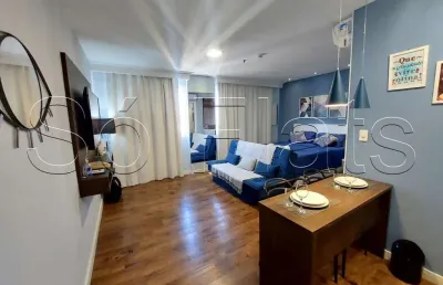 Flat mercure vila olímpia disponível para venda com 25m², 1 dormitório e 1 vaga de garagem