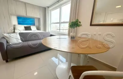 Residencial home boutique, studio disponível para locação com 35m², 01 dormitório e 01 vaga.