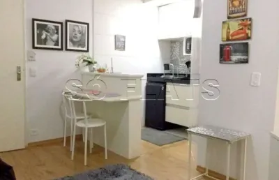 Flat stagium studio disponível para venda com 35m² e 01 vaga de garagem