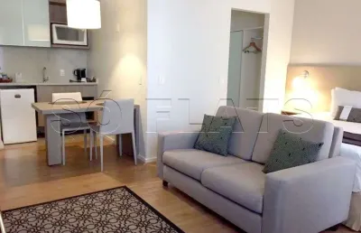 Flat com 1 quarto à venda na Rua Bandeira Paulista, 555, Itaim Bibi, São Paulo