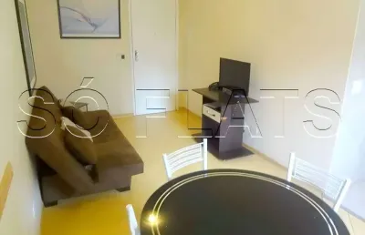 Flat são paulo suíte service disponível para venda com 35m² e 01 vaga de garagem