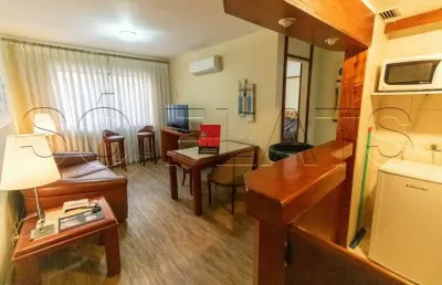 Flat la residence itaim disponível para venda com 39m² e 01 vaga de garagem