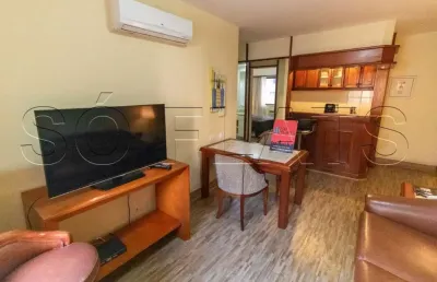 Flat la residence itaim disponível para venda com 39m² e 01 vaga de garagem