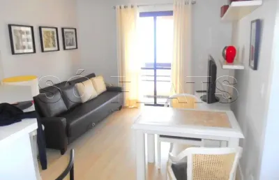 Apartamento à venda no itaim bibi totalmente mobiliado.