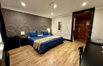 Flat disponível para venda no transamérica executive congonhas, com 1 dormitório, 23 m² e 1 vaga