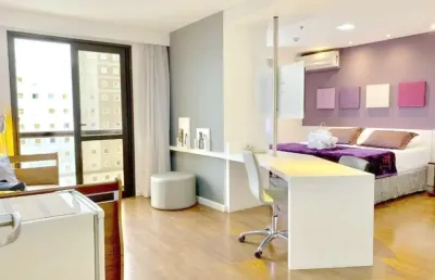 Flat mercure sp paraíso com 33m² mobiliado. investimento próx a av paulista