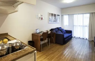 Flat adágio itaim 33m² 1 dormitório 1 vaga para locação com entrada imediata.