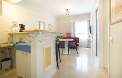 Flat ninety disponível para locação contendo 33m² 1 dormitório 1 vaga para locação no jardins.