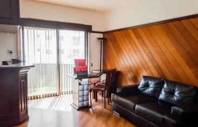 Apartamento no estilo residencie a 1 quadra da av. sto. amaro, ótima localização