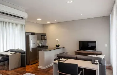 Flat para locação na vila olímpia ? fl residence para locação sem fiador.