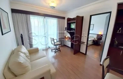 Flat com 1 quarto à venda na Alameda dos Anapurus, 1661, Moema, São Paulo