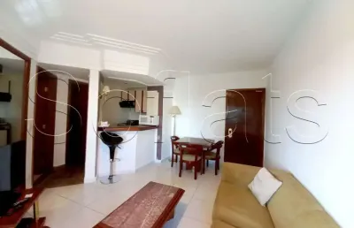 Flat golden tower 42m² 1 dormitório 1 vaga disponível para locação no itaim bibi.