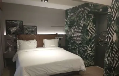 Flat grand mercure itaim disponível para venda com 35m², 01 dormitório e 01 vaga de garagem