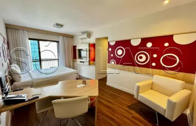 Flat mercure sp alamedas, para investimento no pool com excelentes rendimentos.