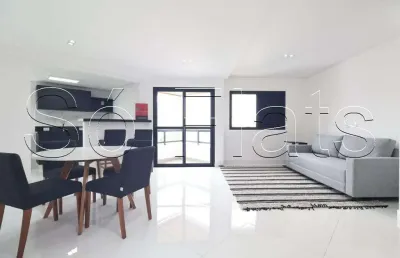 Apto no free flex, flat disponível para locação na cobertura com 110m², 2 dormitórios e 3 vagas