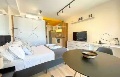 Residencial cab 682, apto disponível para locação contendo 27m² e 1 dormitório na vila mariana