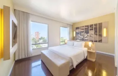 Mercure manaus, disponível para venda com2 dormitórios e 1 vaga de garagem rotativa