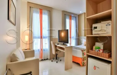 Quality hotel manaus, flat para investimento em manaus com 28m² e 1 vaga de garagem