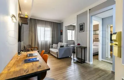 Flat the world disponível para venda com 30m², 1 dormitório e 1 vaga de garagem
