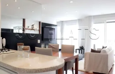Apto no diogo home disponível locação contendo 78m², 1 dormitório com suíte e 2 vagas de garagem.