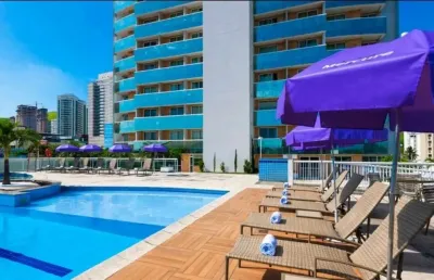 Flat mercure nova iguaçu, disponível para venda com 30m², 01 dormitório e 01 vaga de garagem