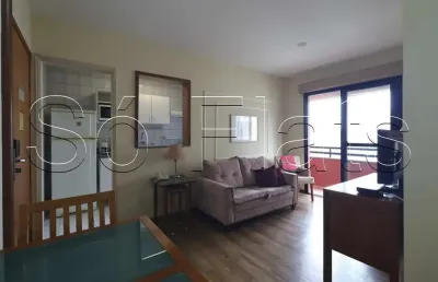 Flat mercure sp berrini disponível para venda com 54m², 02 dormitórios e 02 vagas de garagem